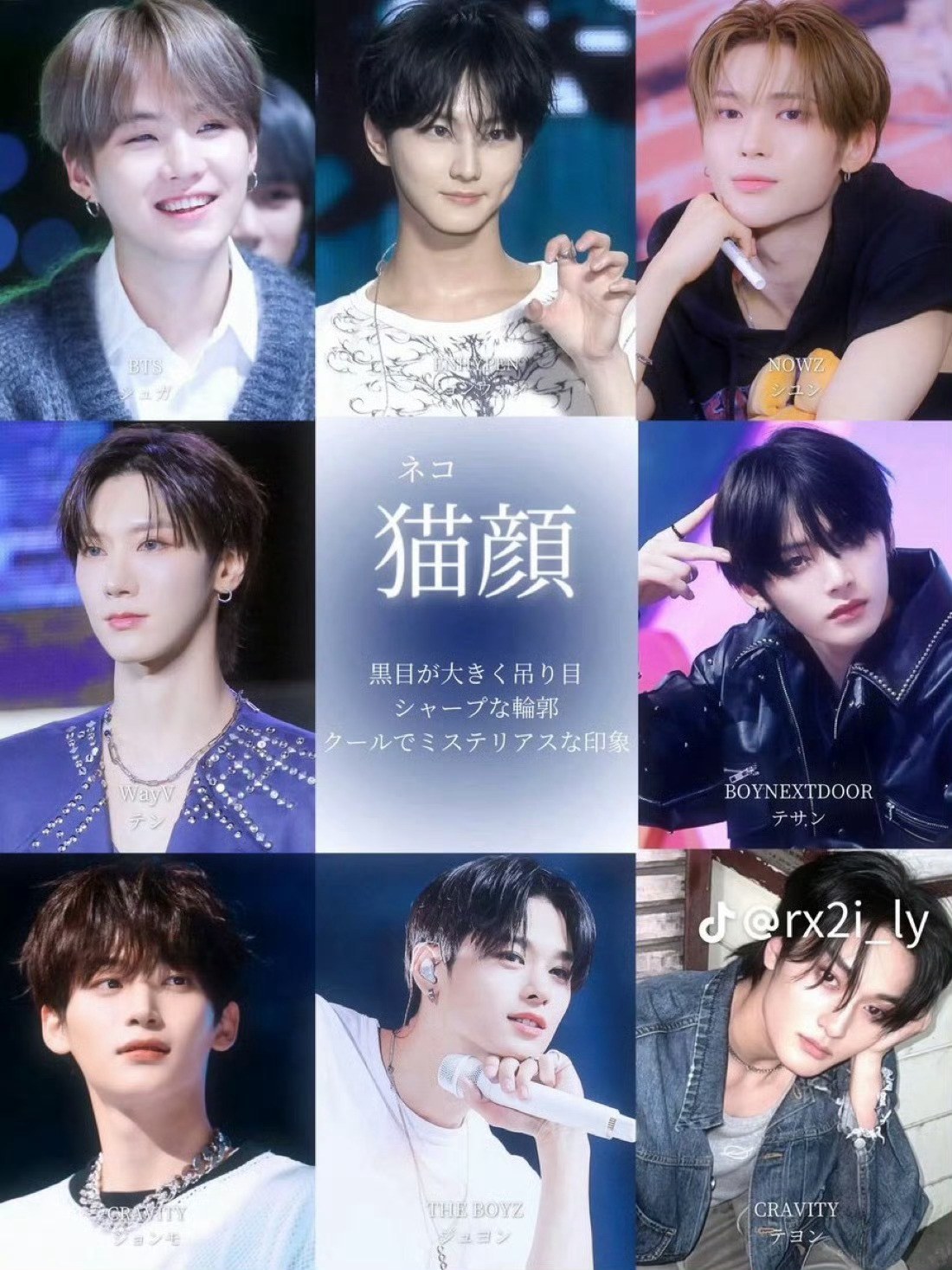 日网KPOP男爱豆动物塑 ​​​