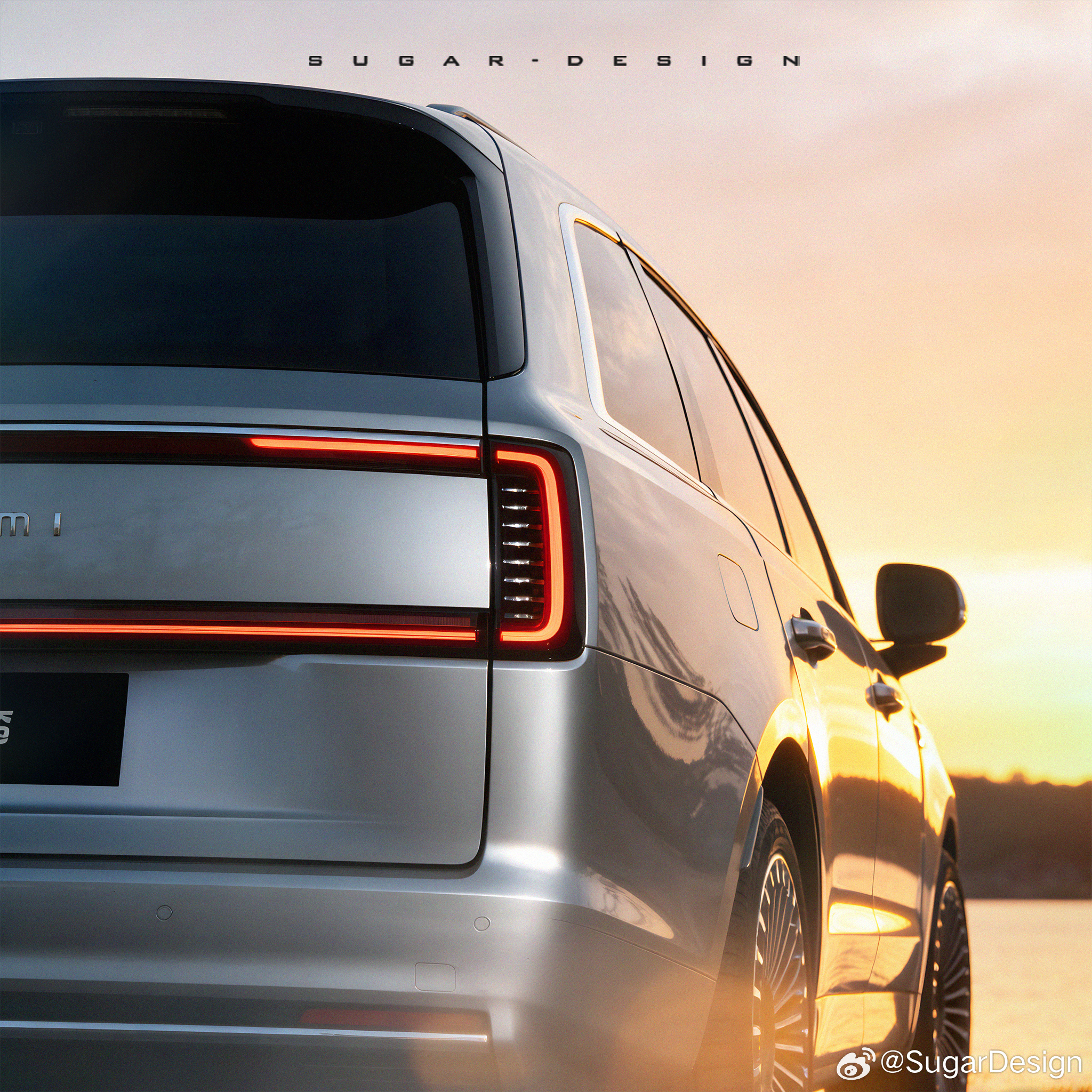 新车前沿预览我与汽车的日常 小米昆仑新车尾部预览第三版这两天小米昆仑的谍照多了起