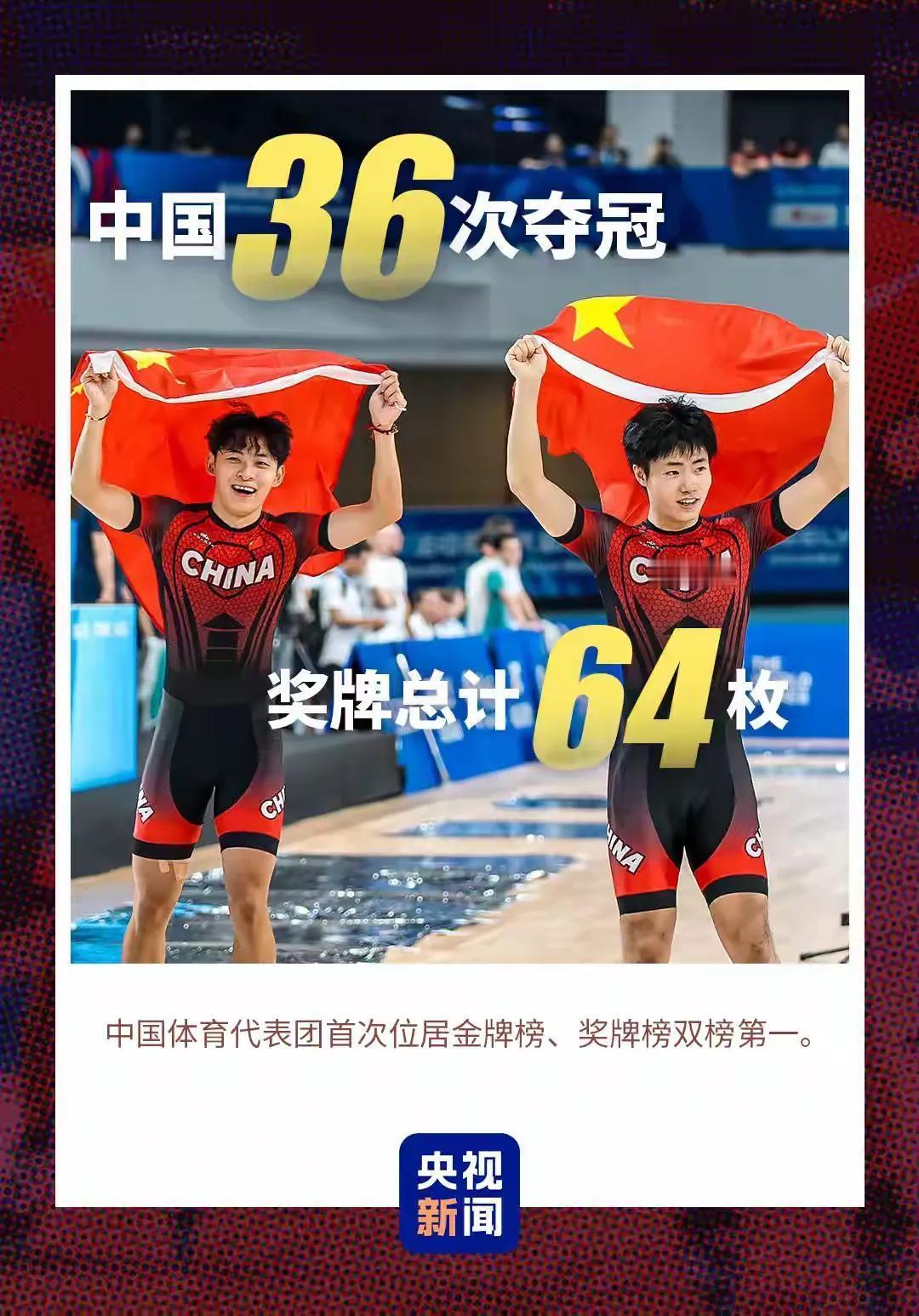 最近体育圈真的是热点频出，先是在刚结束的成都世运会上，中国健儿们一次次突破极限，