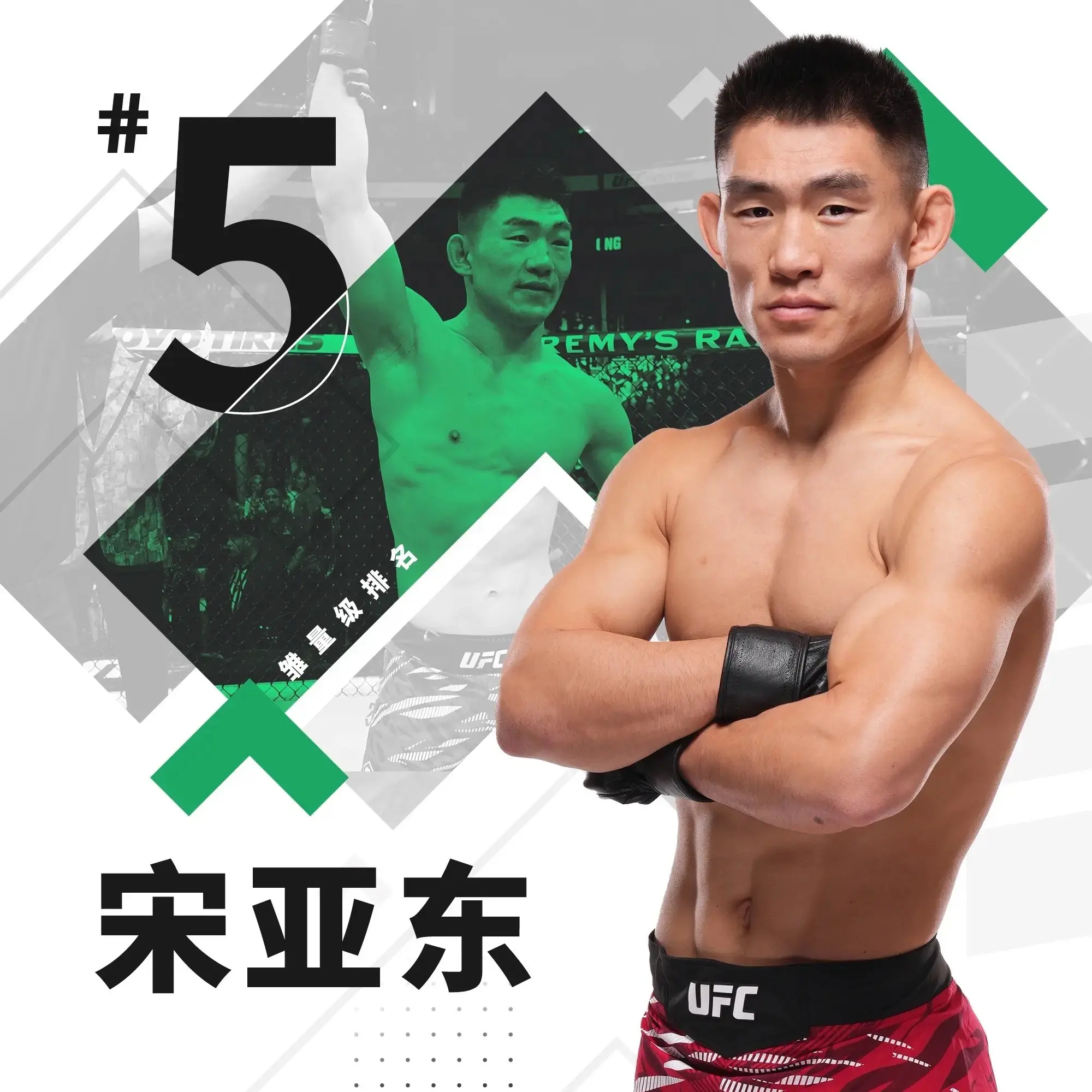 爆炸了，宋亚东大消息来了！UFC雏量级“功夫猴子”-宋亚东大赛将至，U...