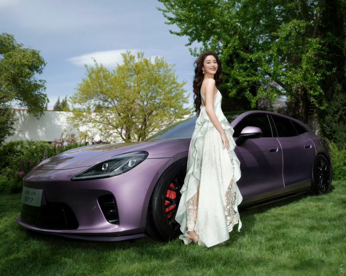 这个紫色很不错，好看的启境GT7品牌大使杨采钰