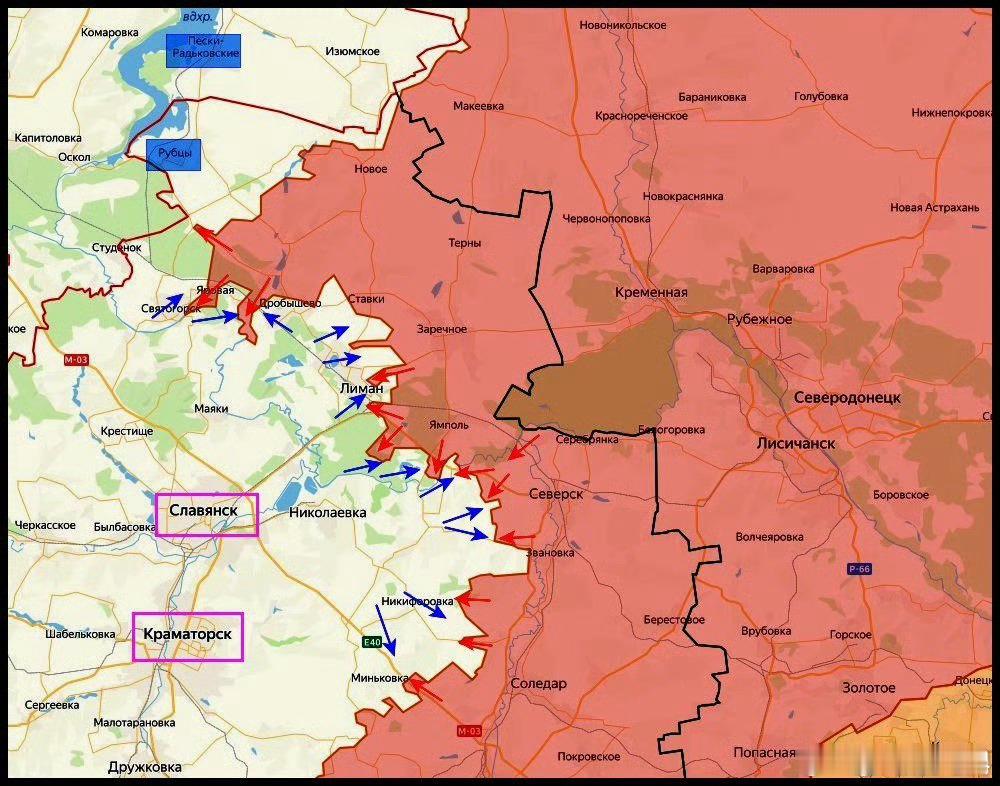 俄乌局势新进展俄乌冲突  2026年1月17日上午前线局势▫️红利曼方向：红利曼