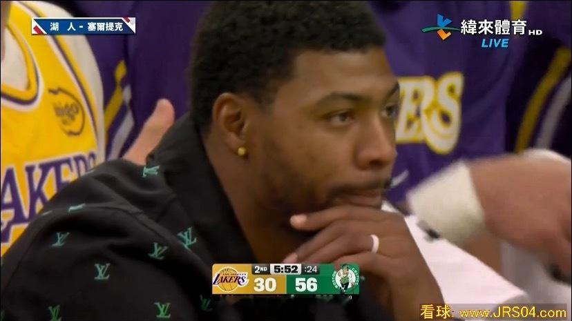 有种说不出的感觉，希望刚哥在湖人开心。湖人vs凯尔特人