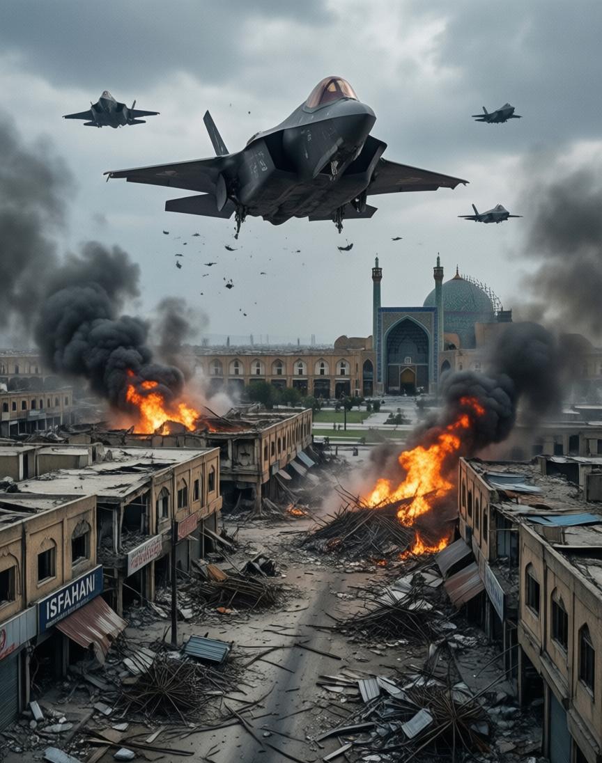 炸穿伊朗腹地！以军突袭伊斯法罕，30+商铺全毁，核设施再遭打击

据新华社德黑兰
