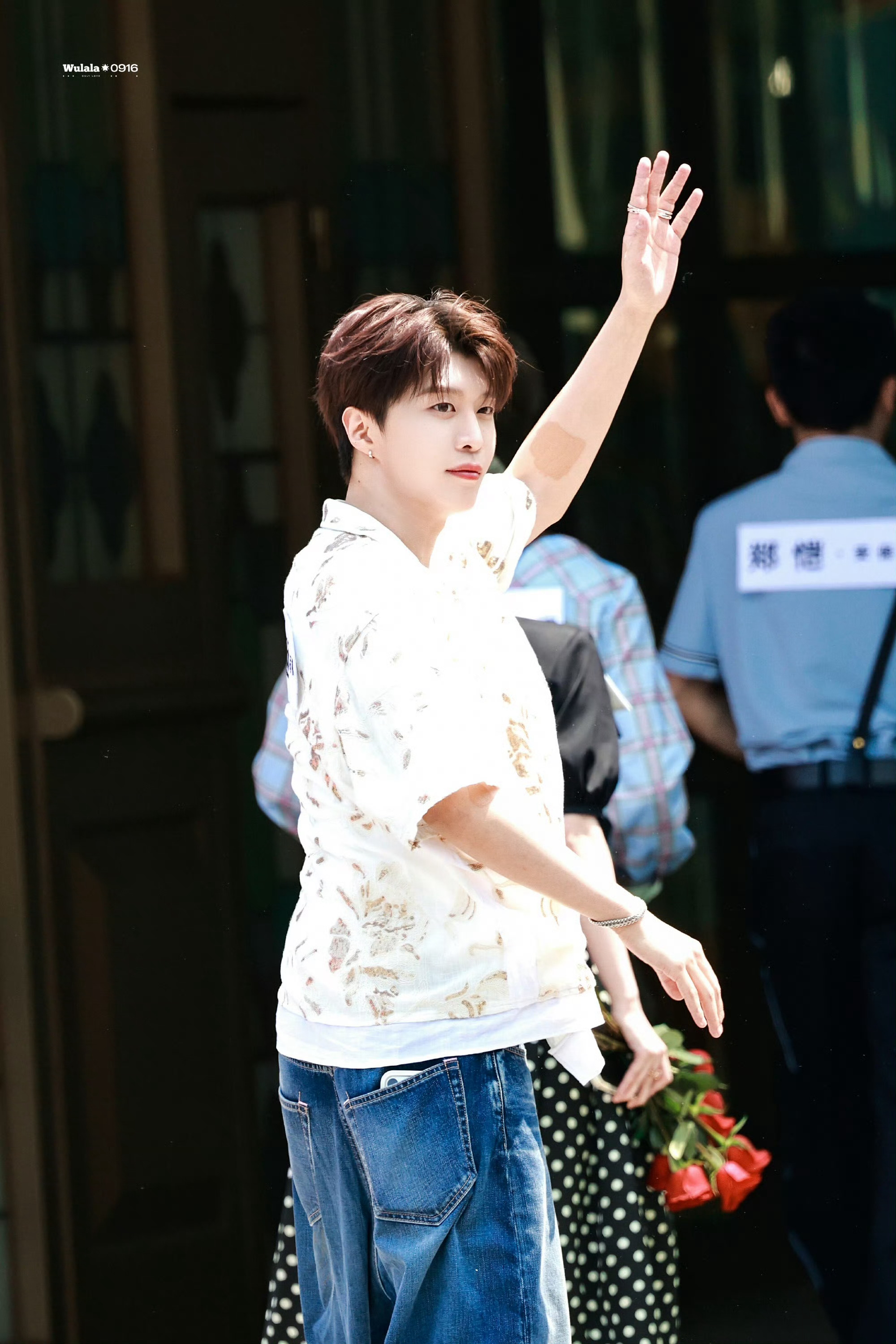 范丞丞 李昀锐 陈哲远今日跑男录制 