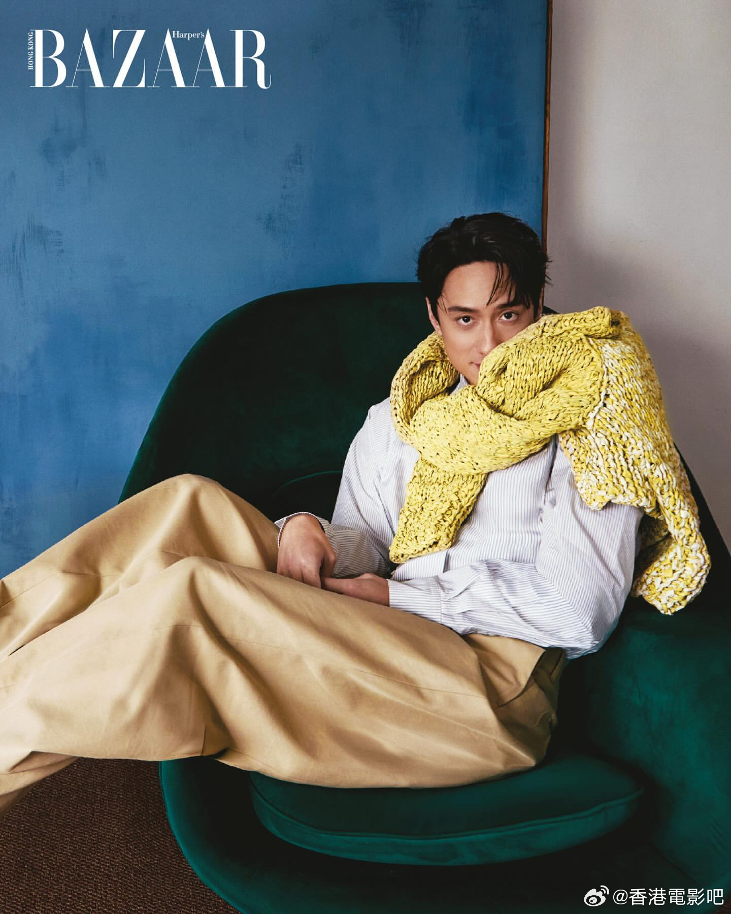 刘俊谦 | Harper’s BAZAAR HK刘俊谦以首位本地男演员身份登上《