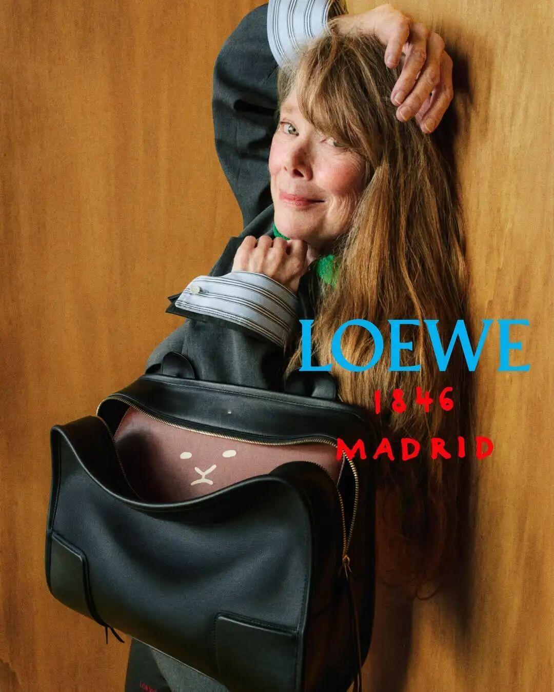 76 岁恐怖片流行女王 Sissy Spacek 复出拍广告，拿下LOEWE 1