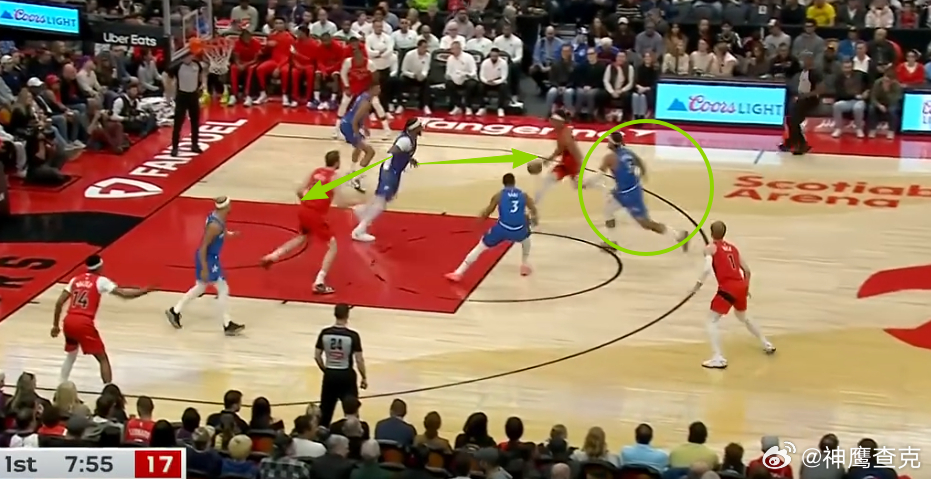 龙王！巴恩斯生涯新高15助攻，率队大胜魔术52分！在猛龙坐镇多伦多主场对阵魔术的