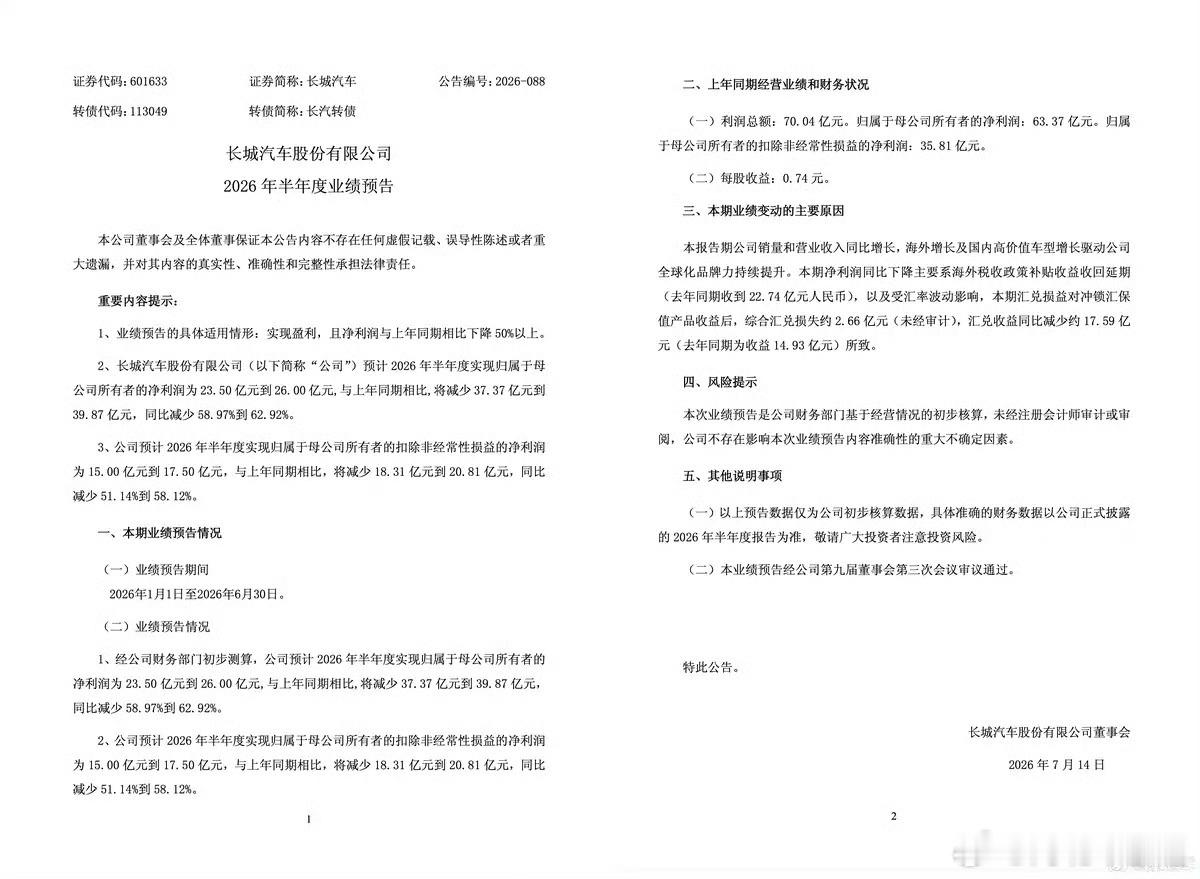 今年大家的业绩情况都不容乐观啊
