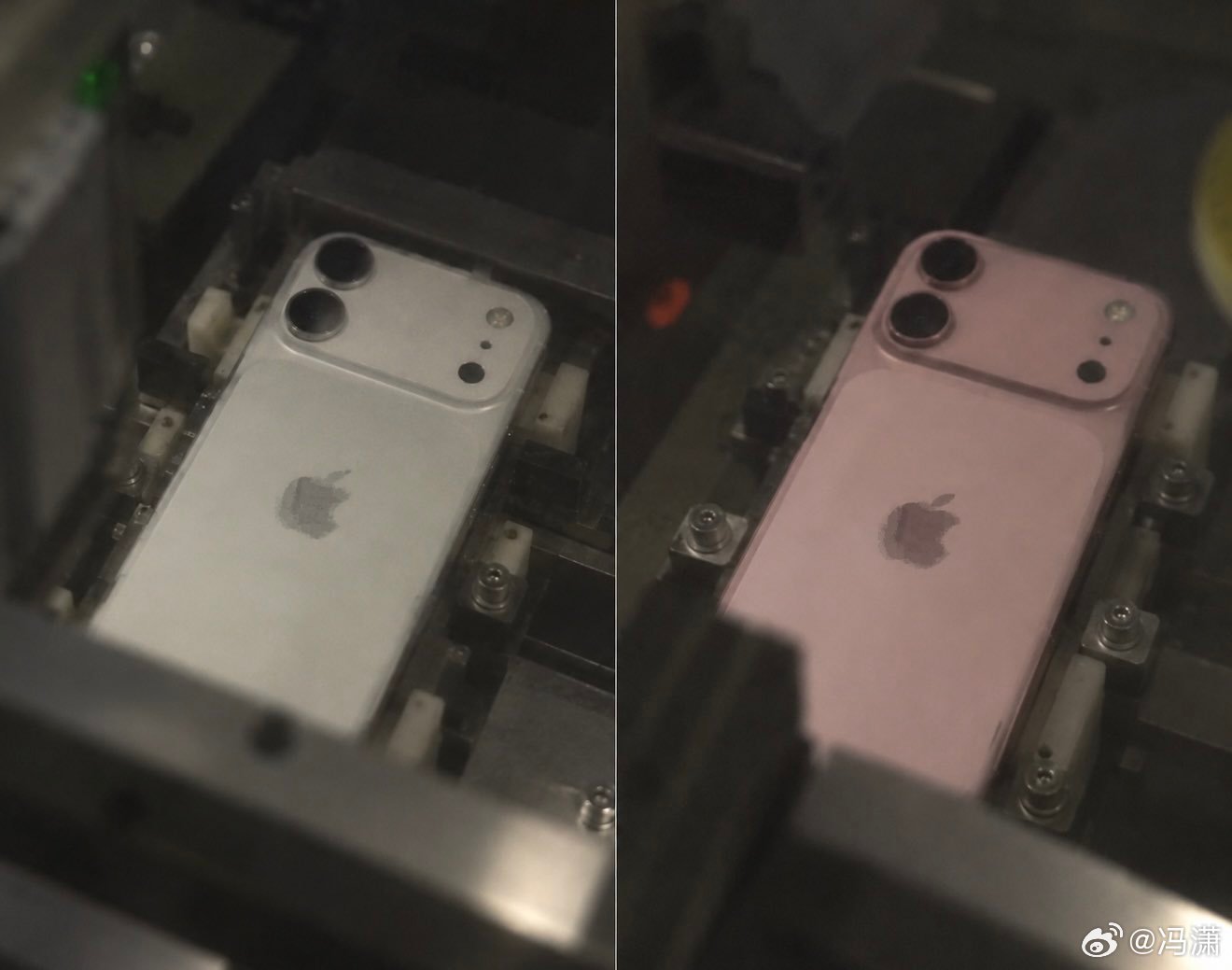 看起来标准版iPhone 18和Pro系列结构造型基本全一样啊，主板啥的也放在镜