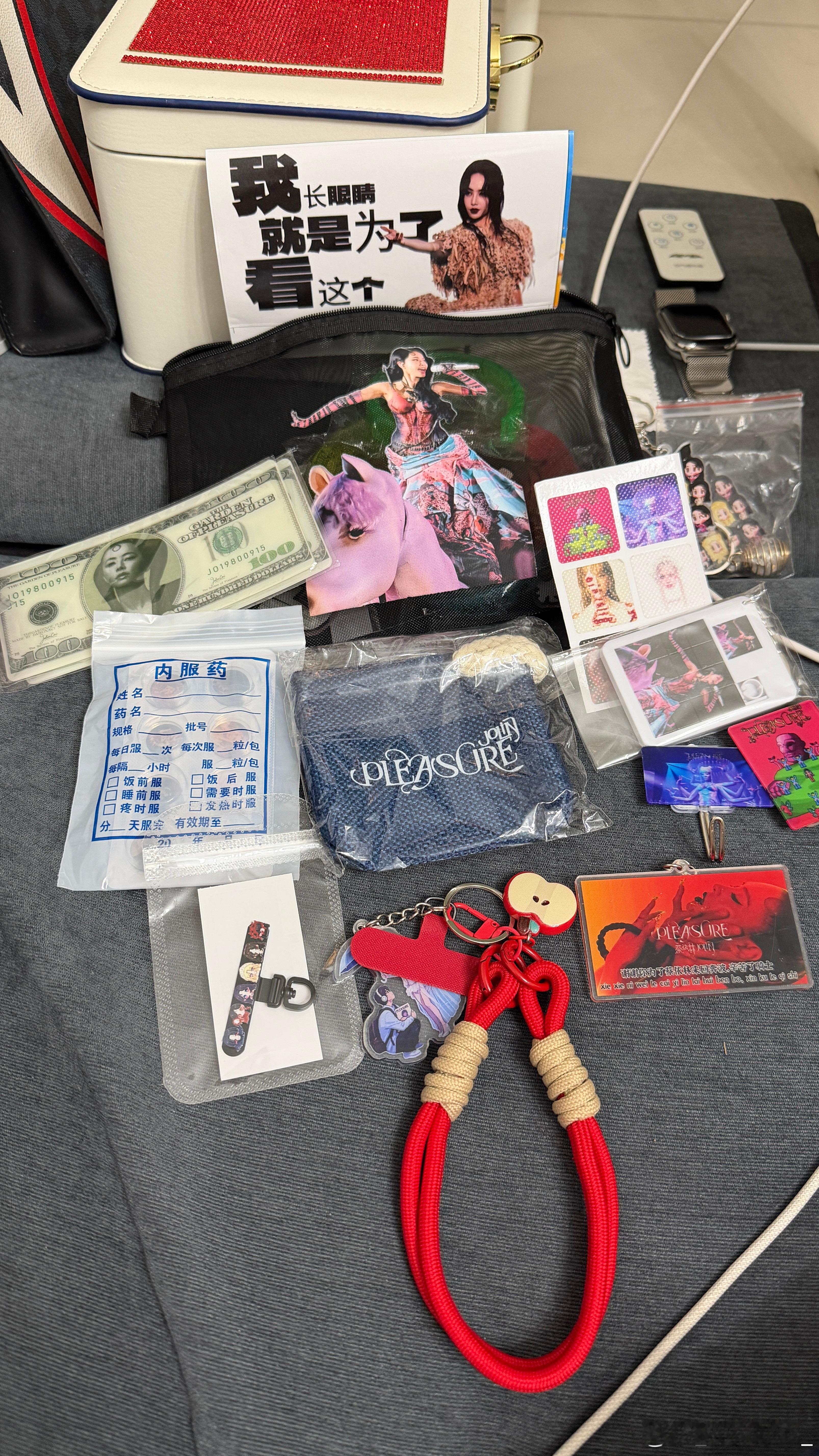 蔡依林蔡依林pleasure巡回演唱会 今日签到：第6️⃣名感谢宝贝送的Plea