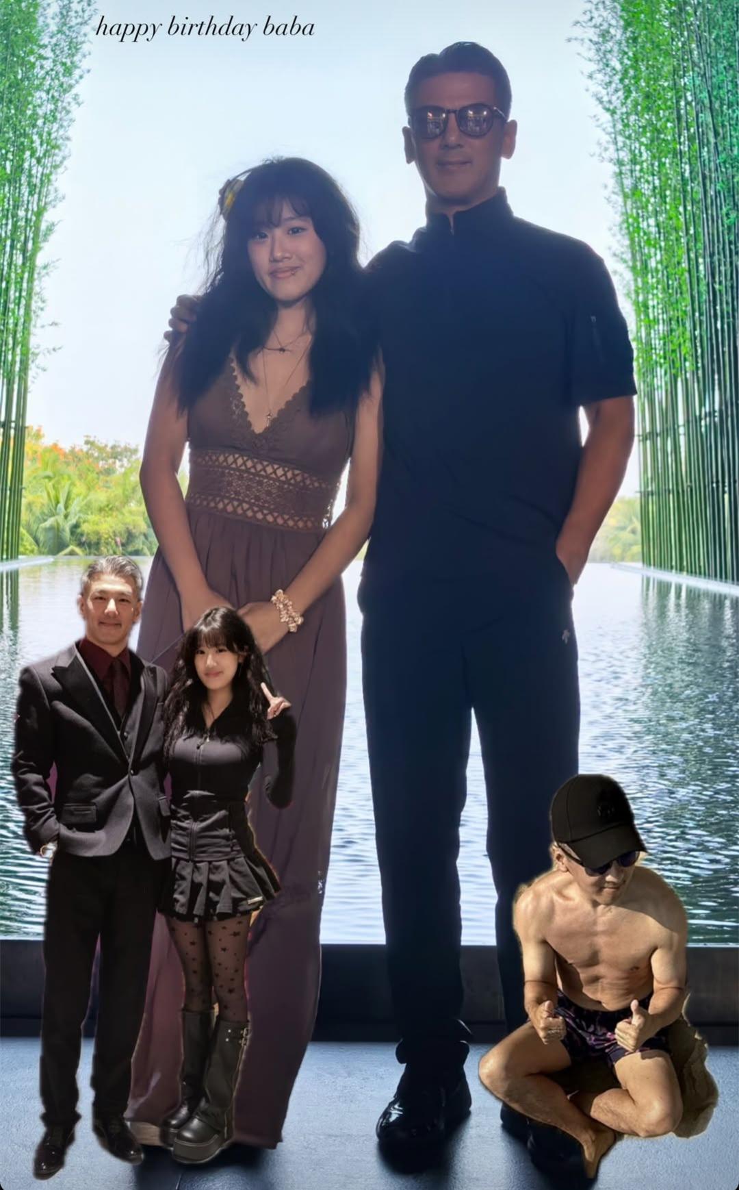 亲爸继父谁更得宠，梧桐妹为修杰楷孙志浩庆生，照片里暗藏玄机？
家人们谁懂啊！梧桐