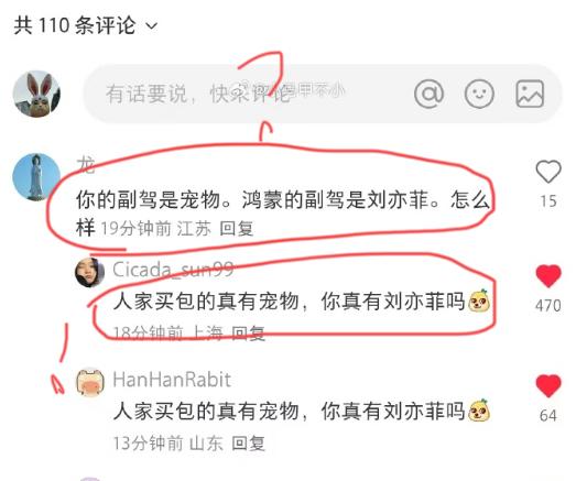 有些🌼粉的智商，太感人了。
看他们在一个博主的评论区留言“你的副驾是宠物，XX