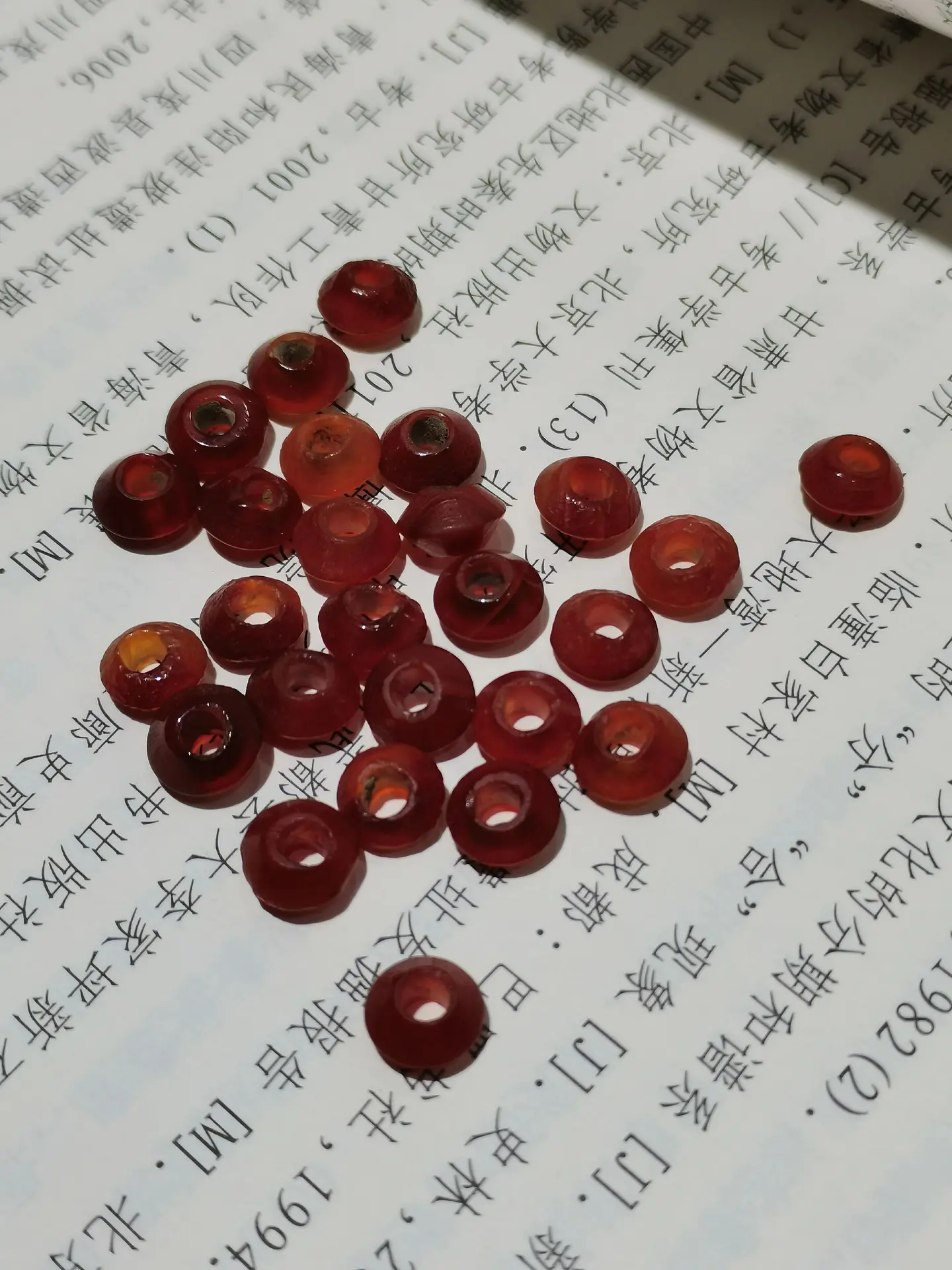 老玛瑙珠子 玛瑙珠子收藏 老珠子文玩爱好者 珠子的魅力 古老珠子