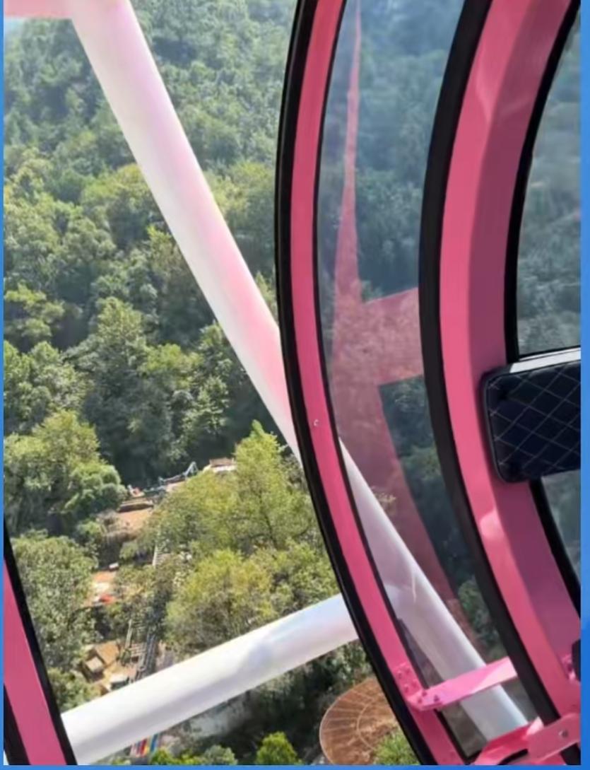 摩天轮座舱门未关便升空，涉事操作员被开除
 
近日，九峰景区摩天轮惊险一幕引发网
