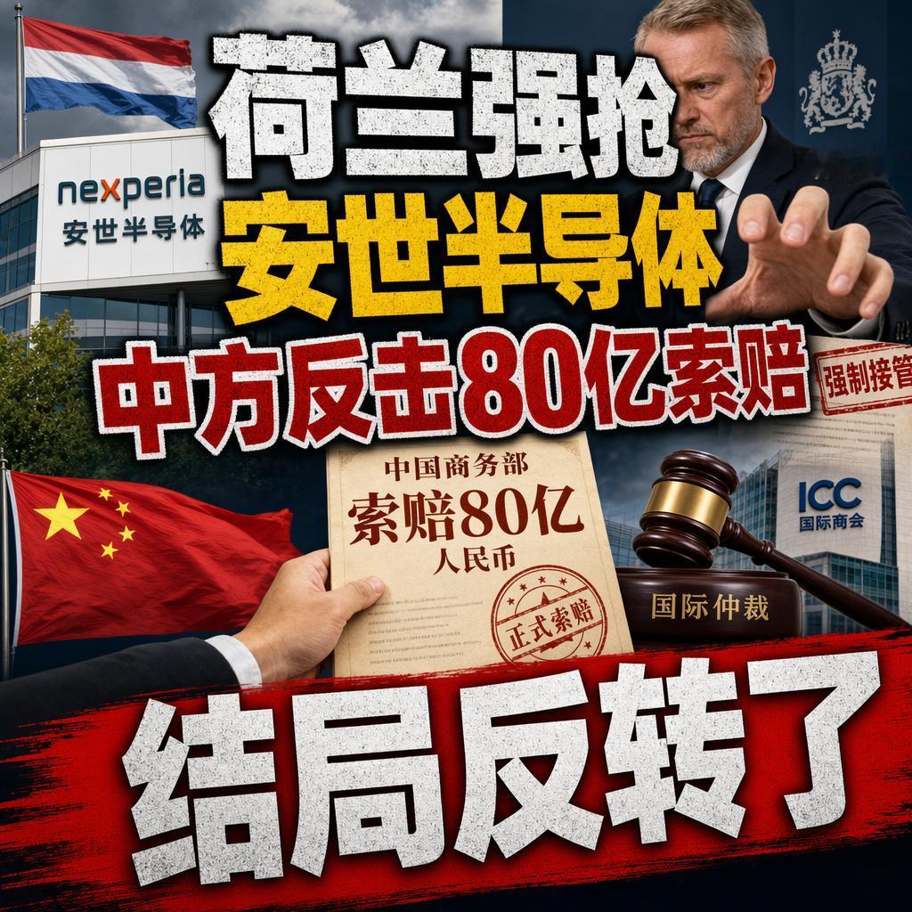 突发！荷兰强抢中资安世半导体，闹了整整十个月，现在结局反转了。
先把时间线捋清楚