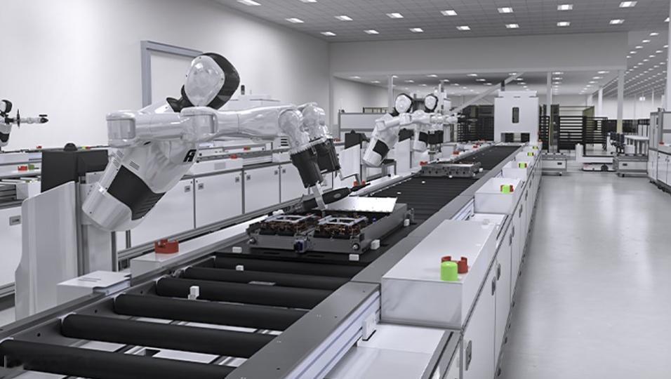 富士康也要搞机器人了。在华盛顿特区举行的英伟达开发者大会上，富士康宣布其位于休斯