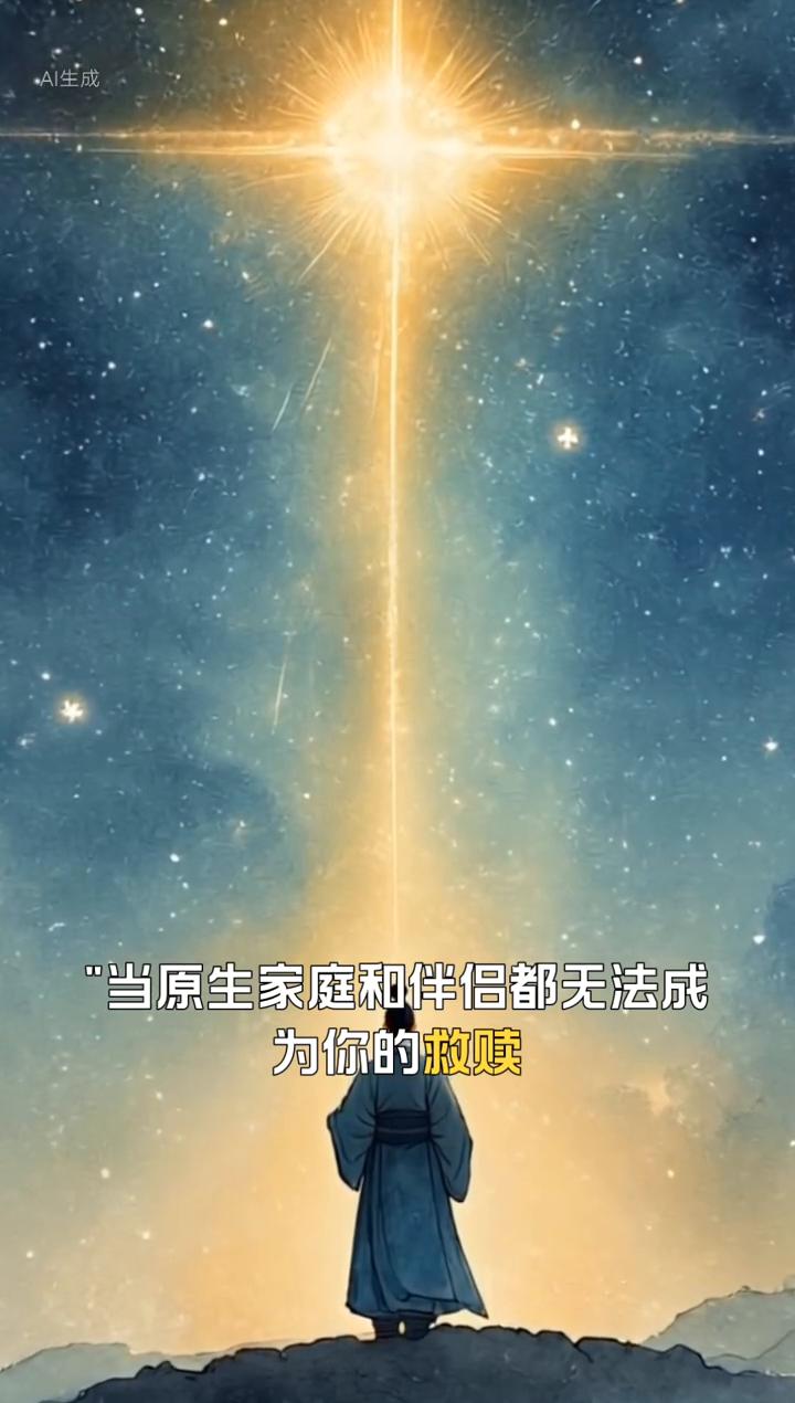出生婚姻都靠不住时抓住这张底牌。
当原生家庭和伴侣都无法成为你的救赎，人生的第三