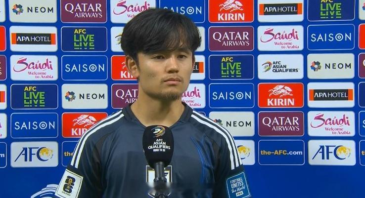 久保建英：场地窄让我感觉中国队比大多欧洲俱乐部都快，有点惊讶 世预赛亚洲区第三阶