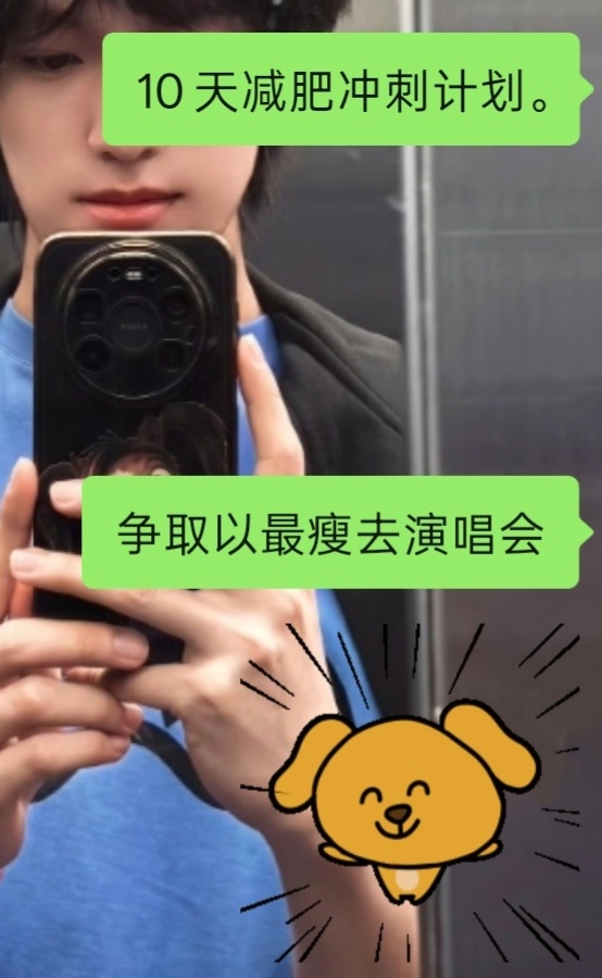 为了演唱会 我就这样定目标 