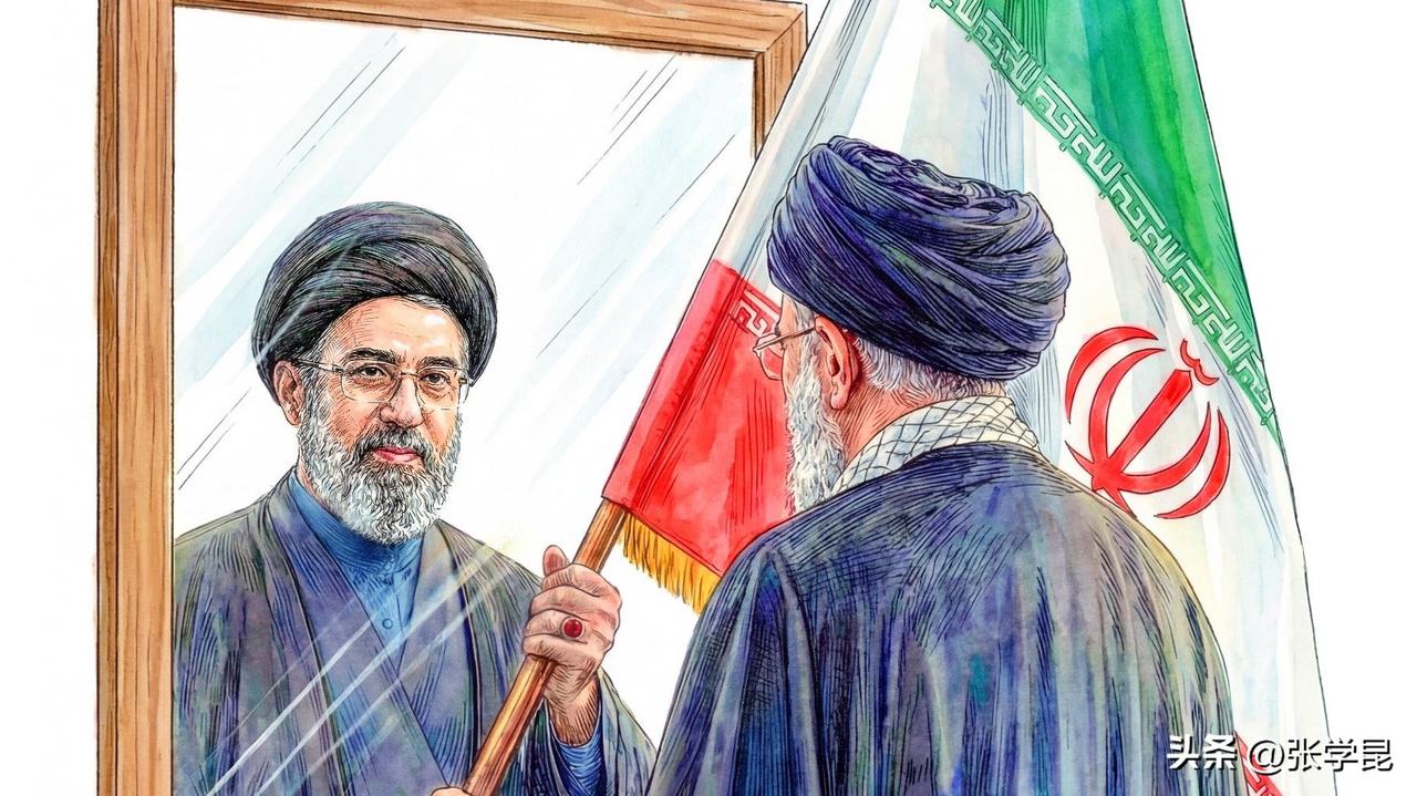 伊朗最高国家安全委员会秘书拉里贾尼今天发文谈伊朗新当选最高领袖穆杰塔夫：“阿亚图