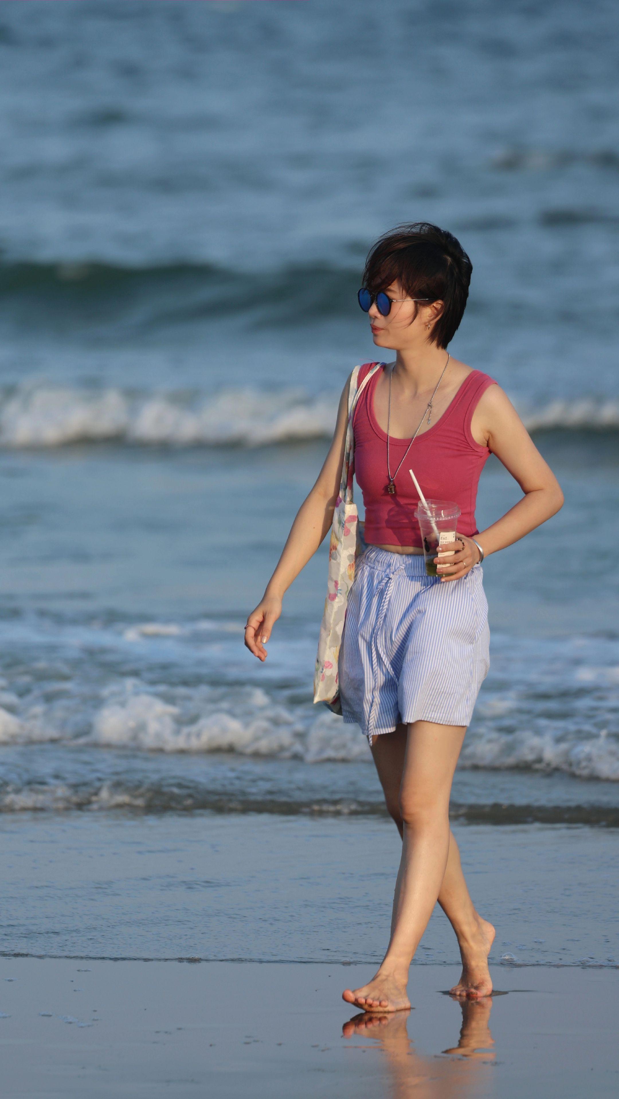夏天该有的样子 夏日海滩 一起看海🌊 海滩美景