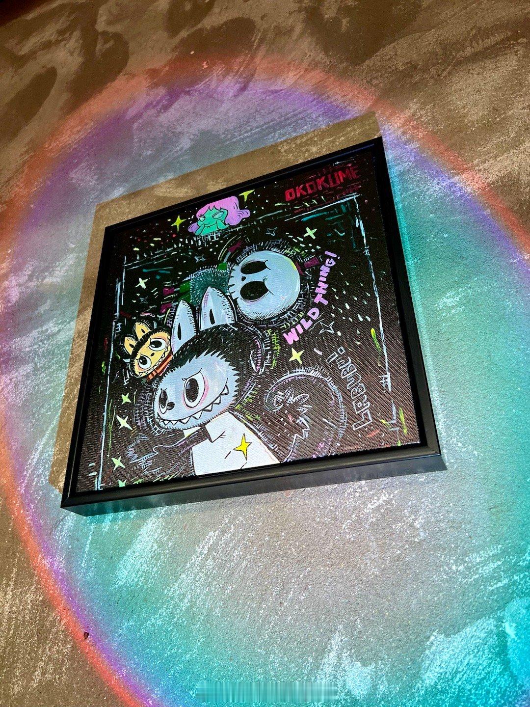单独挂画 氛围不够就用光 ​​​