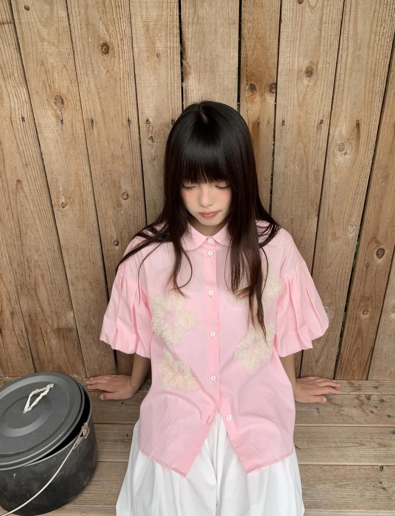 ✿ 花朵衬衫夏日版
专属夏天的粉色
	
⸂✸۫ ࣪˖⁩ 🌷 ▾ 𖤐 ִֶָ。