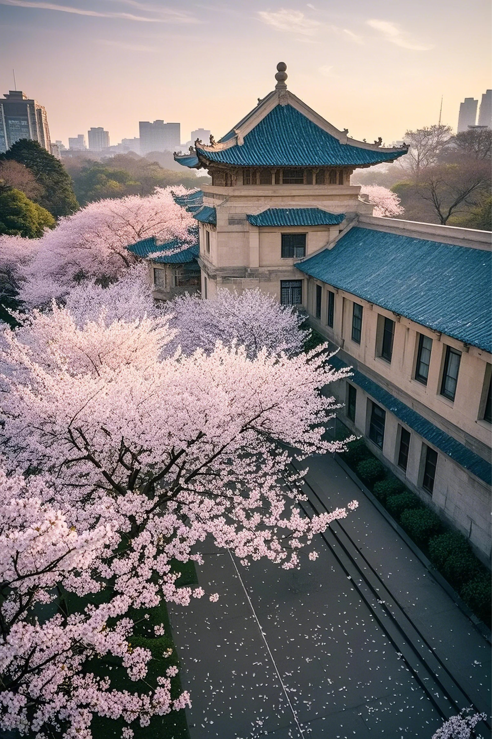 武汉樱花心动暴击🌸武汉大学赏樱攻略：漫步樱花大道，领略名校风采🌸花期乡遇寻味