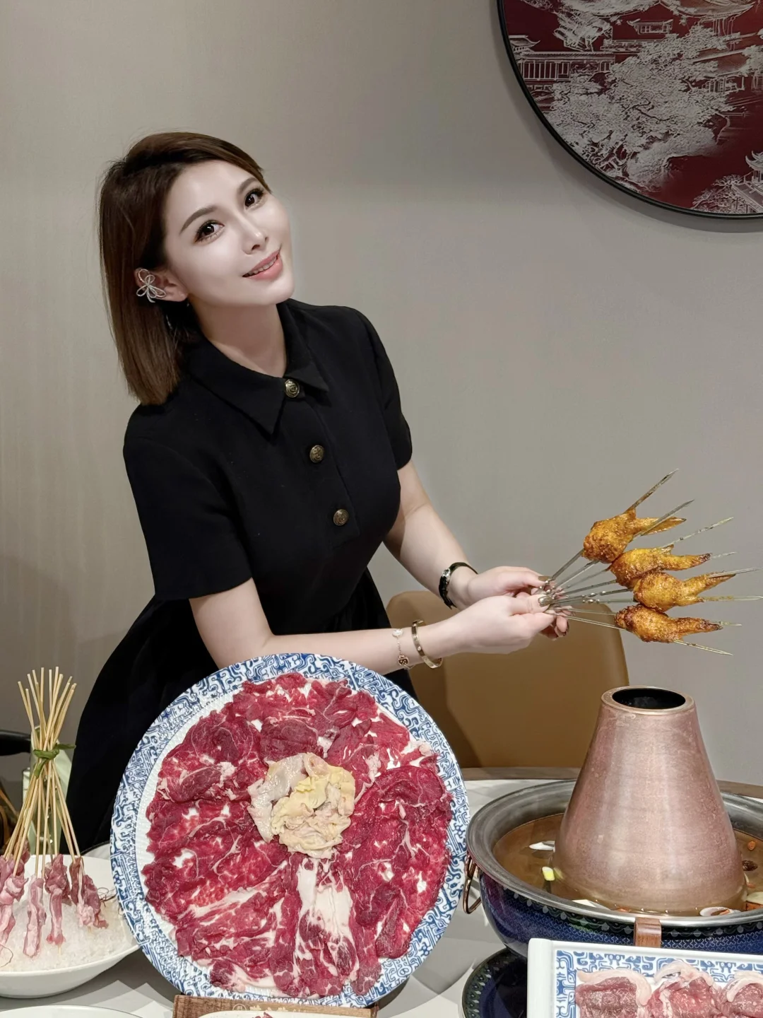 降温了 可以开始涮肉啦～