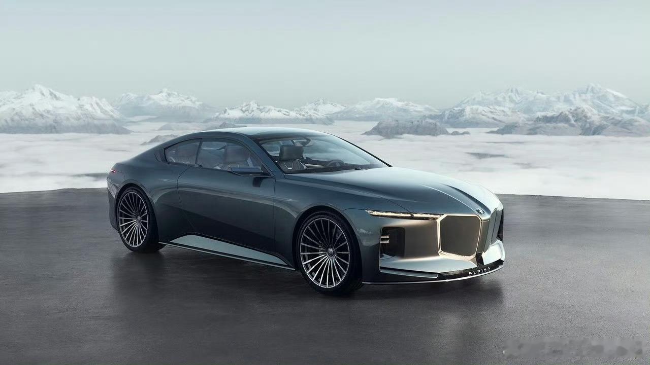BMW首次完全自主打造ALPINA首款概念车Vision Alpina正式亮相。