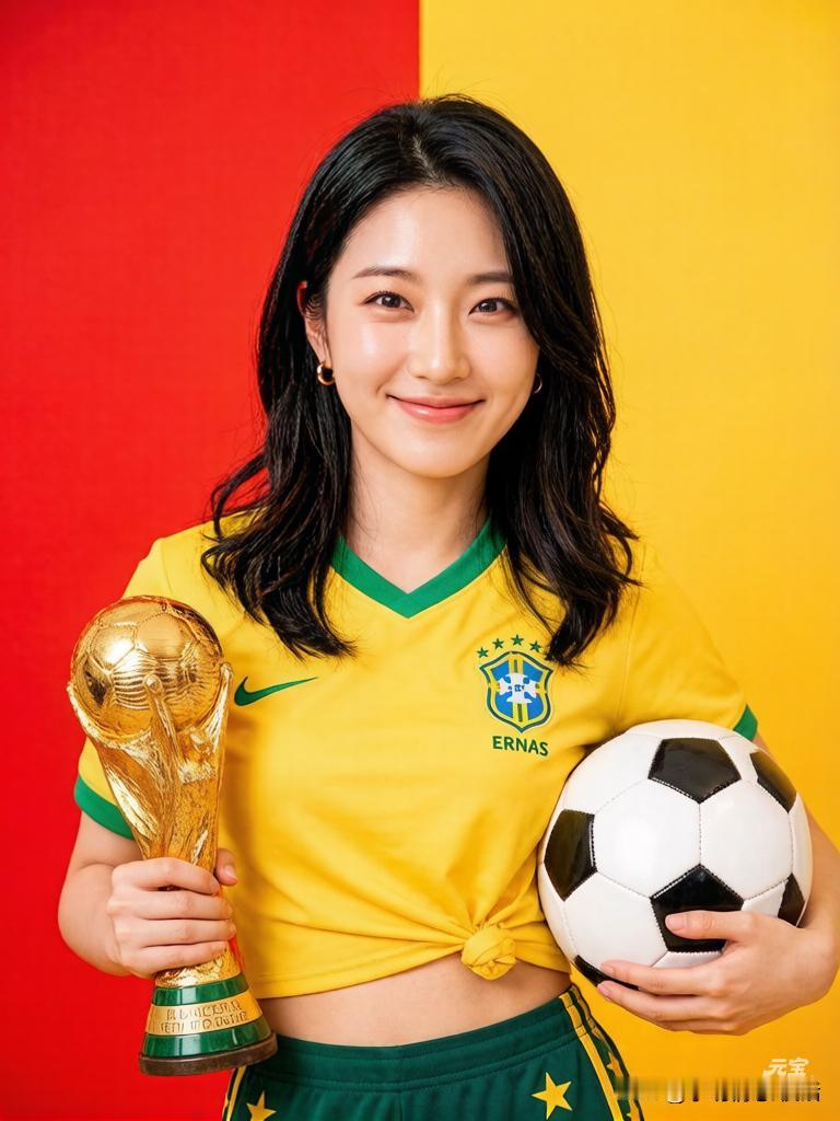 🏆 巴西足球小将的荣耀时刻！🇧🇷🏆
