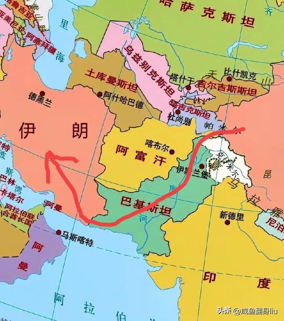 【丝绸之路也许是伊朗的陆上应急通道】

伊朗本身就是上合成员国，伊朗北部与东部国