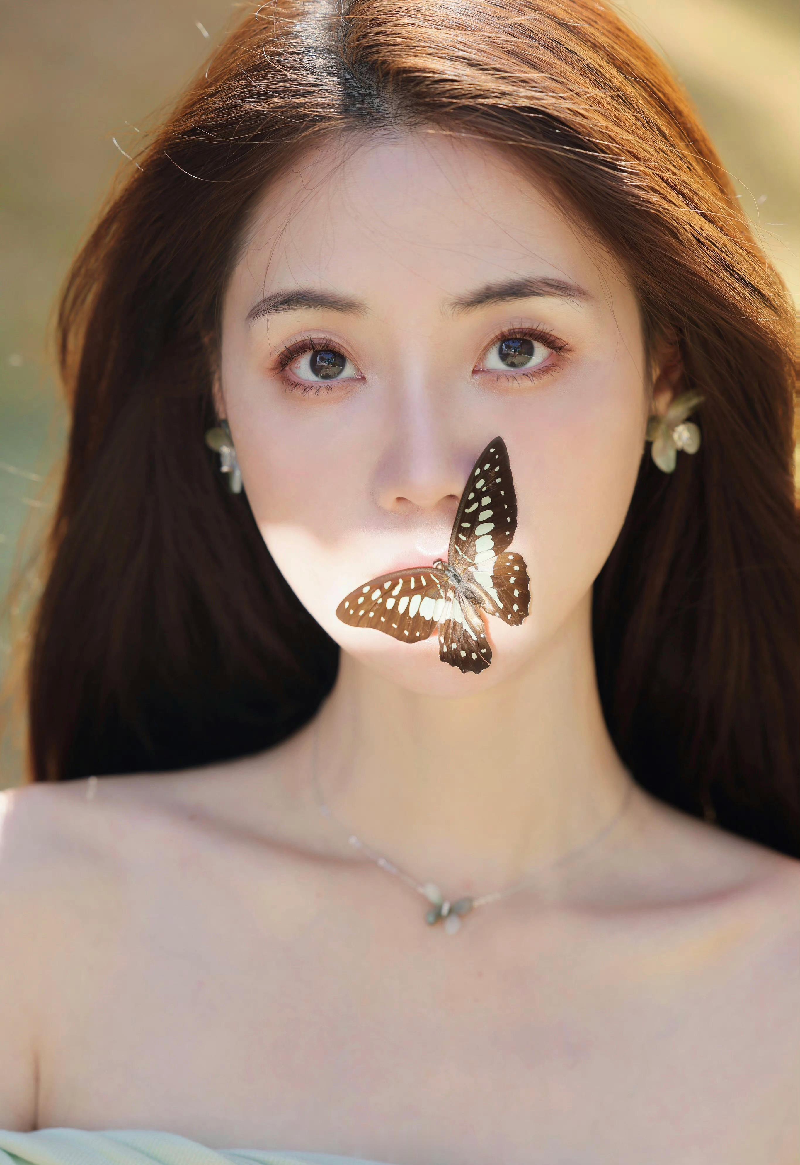 抹茶绿长裙太美了 ​​​