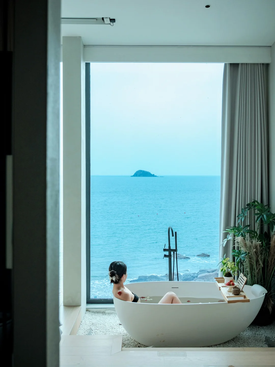 青岛！蓝调时刻💙住上了梦中的海景民宿