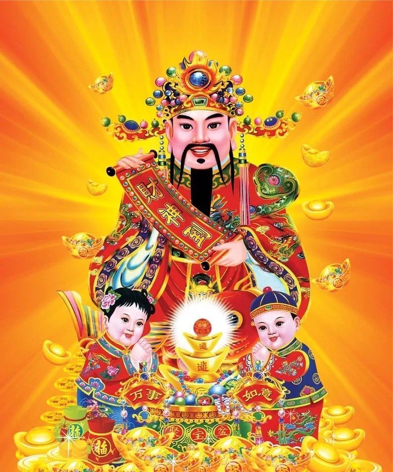 #正月初五#[心]转赞“财神爷”，恭喜你，你的财运来了，不出三日你家里会飞来一笔