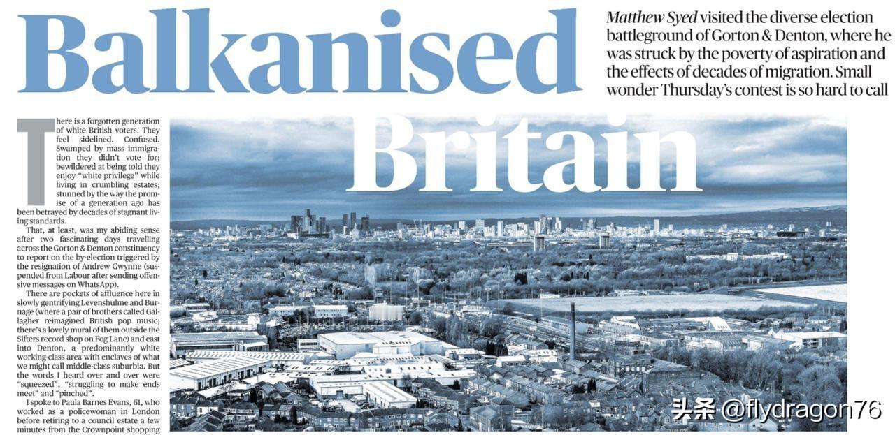 本周四，英国将举行大选。似乎只有曼彻斯特的一个选区命运攸关。但这次投票的结果可能