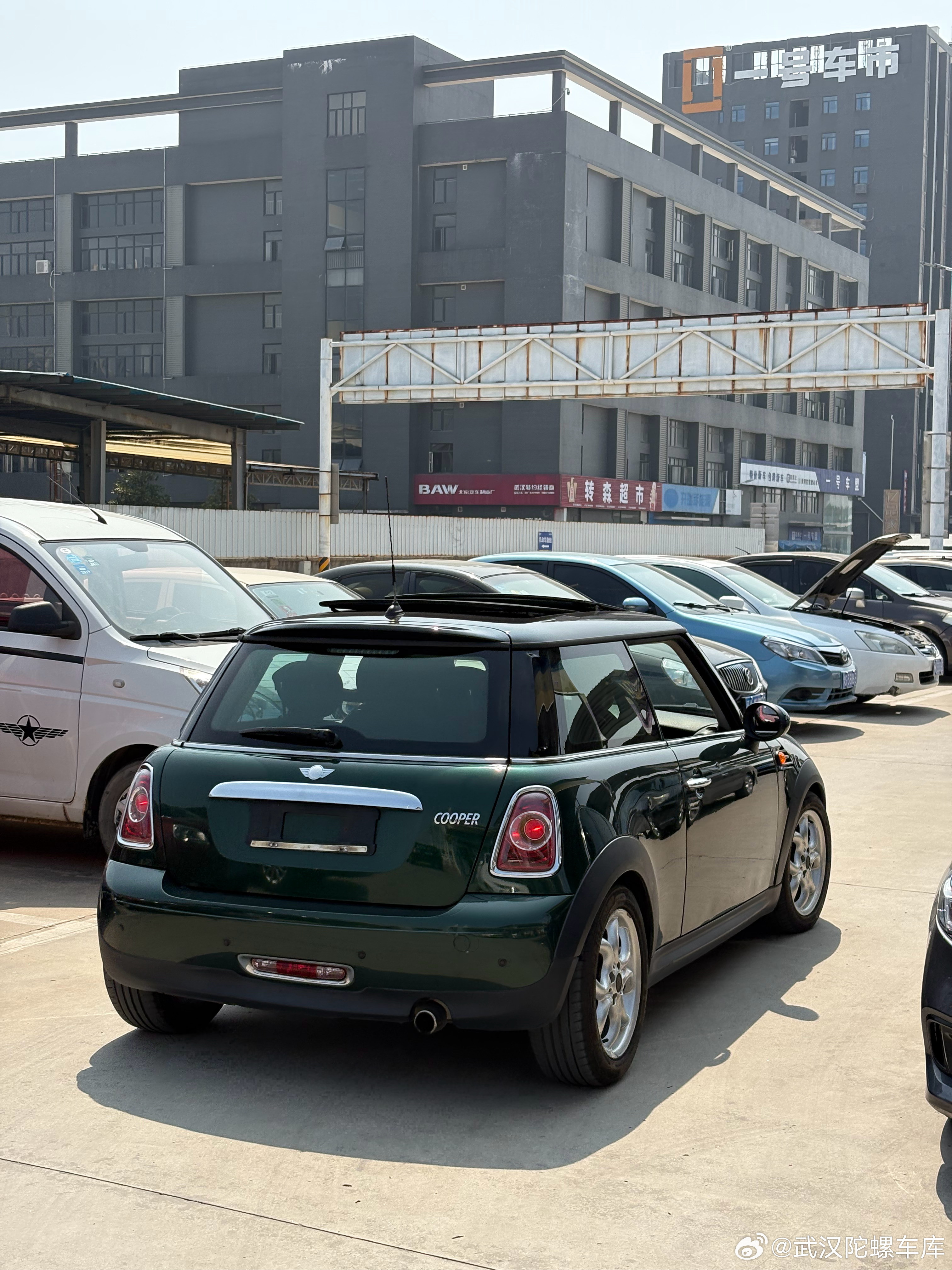 福利价11年Mini r56牛津绿 已交车🚗湖南大哥自驾返程 感谢支持宝马mi