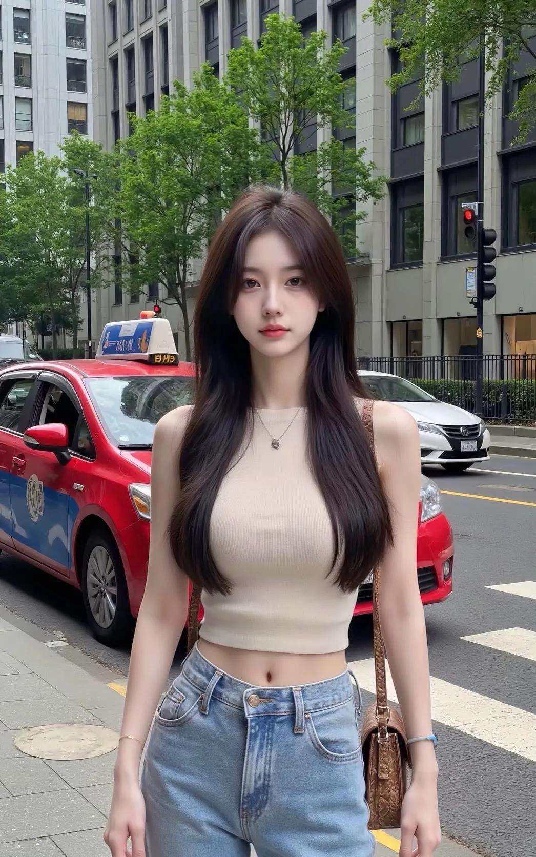 都市街头时尚少女，轻松穿搭指南