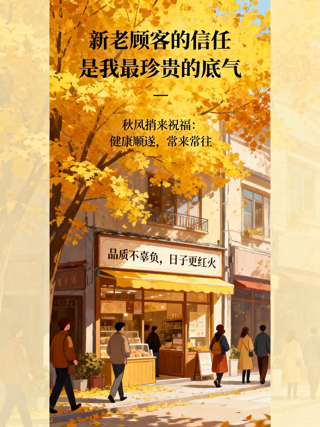 感恩新老顾客一路相伴，往后继续温暖同行
开了这么多年实体店，同行打价格战我从来没