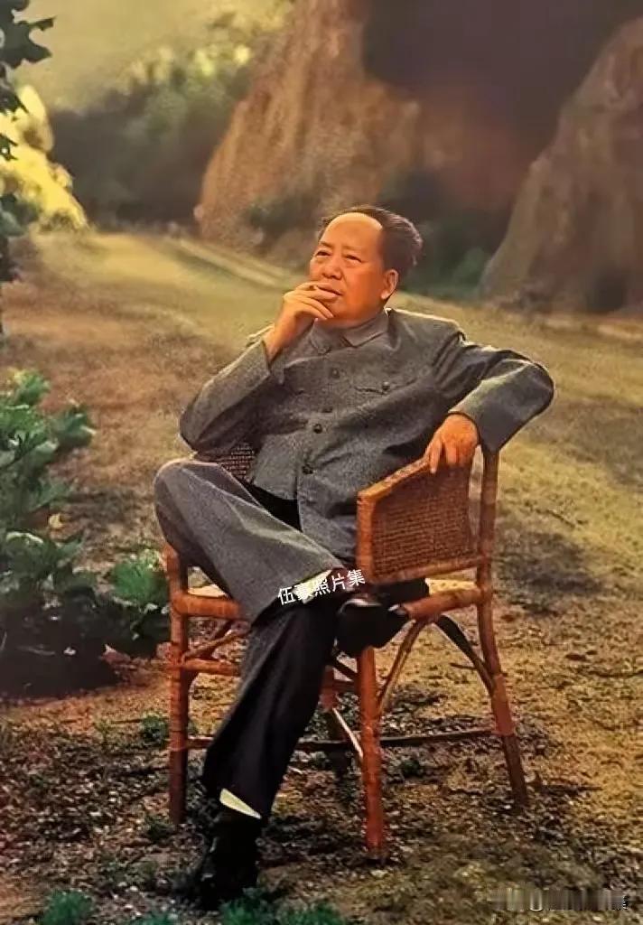 在毛主席的照片上打上水印，请问这张照片是你拍摄的吗？不担心原摄者或他的家人告你？