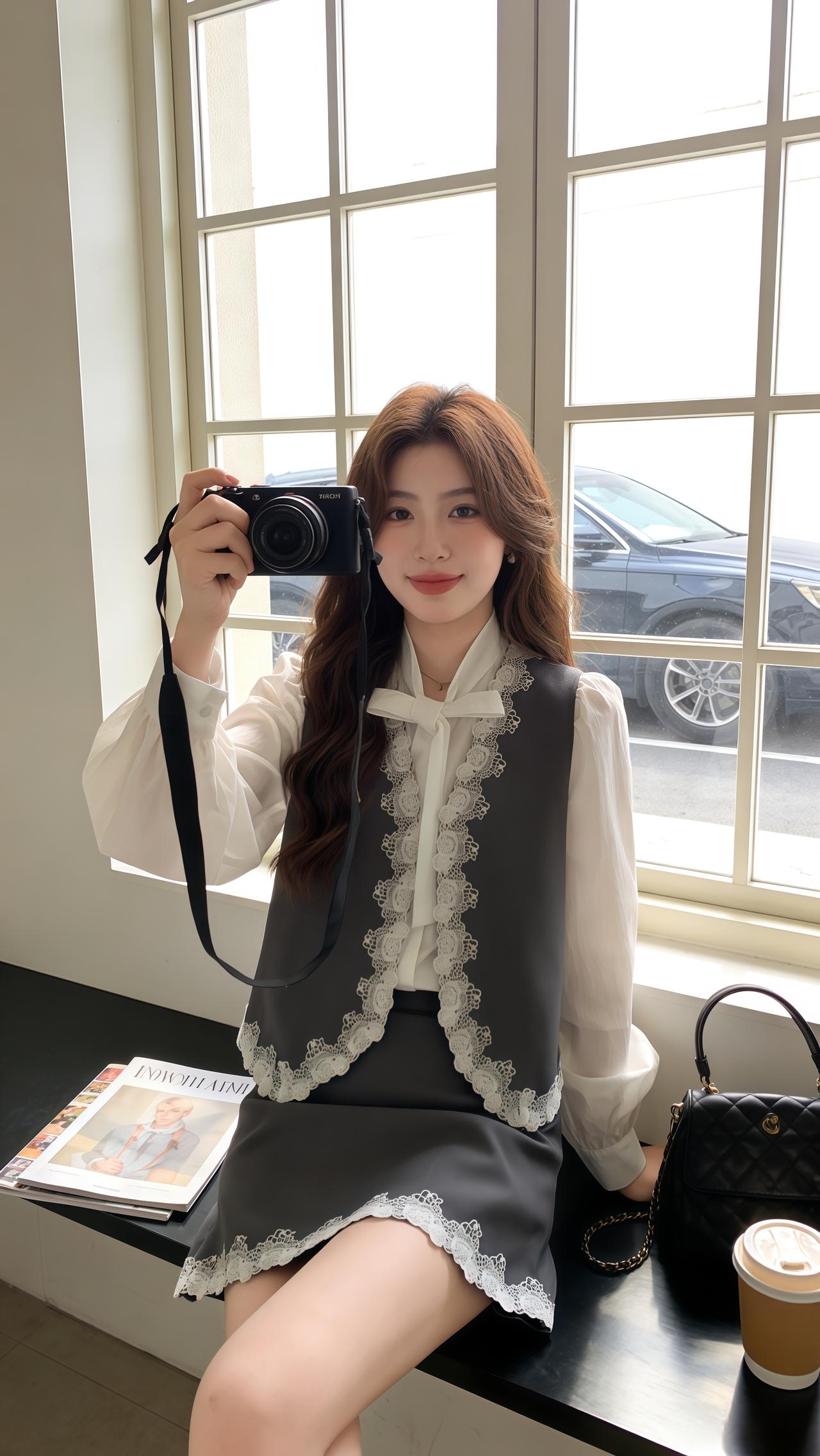 穿搭 今日穿搭 开春搭配 高级感穿搭 韩系穿搭