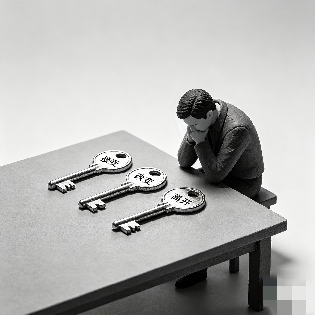 越较劲越痛苦！人生三把钥匙，90%的人都用错了
 
人这一辈子，大多烦恼都源于放