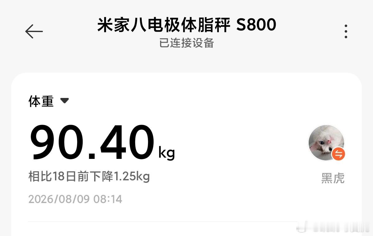 我现在至少不能说是大胖/巨胖了