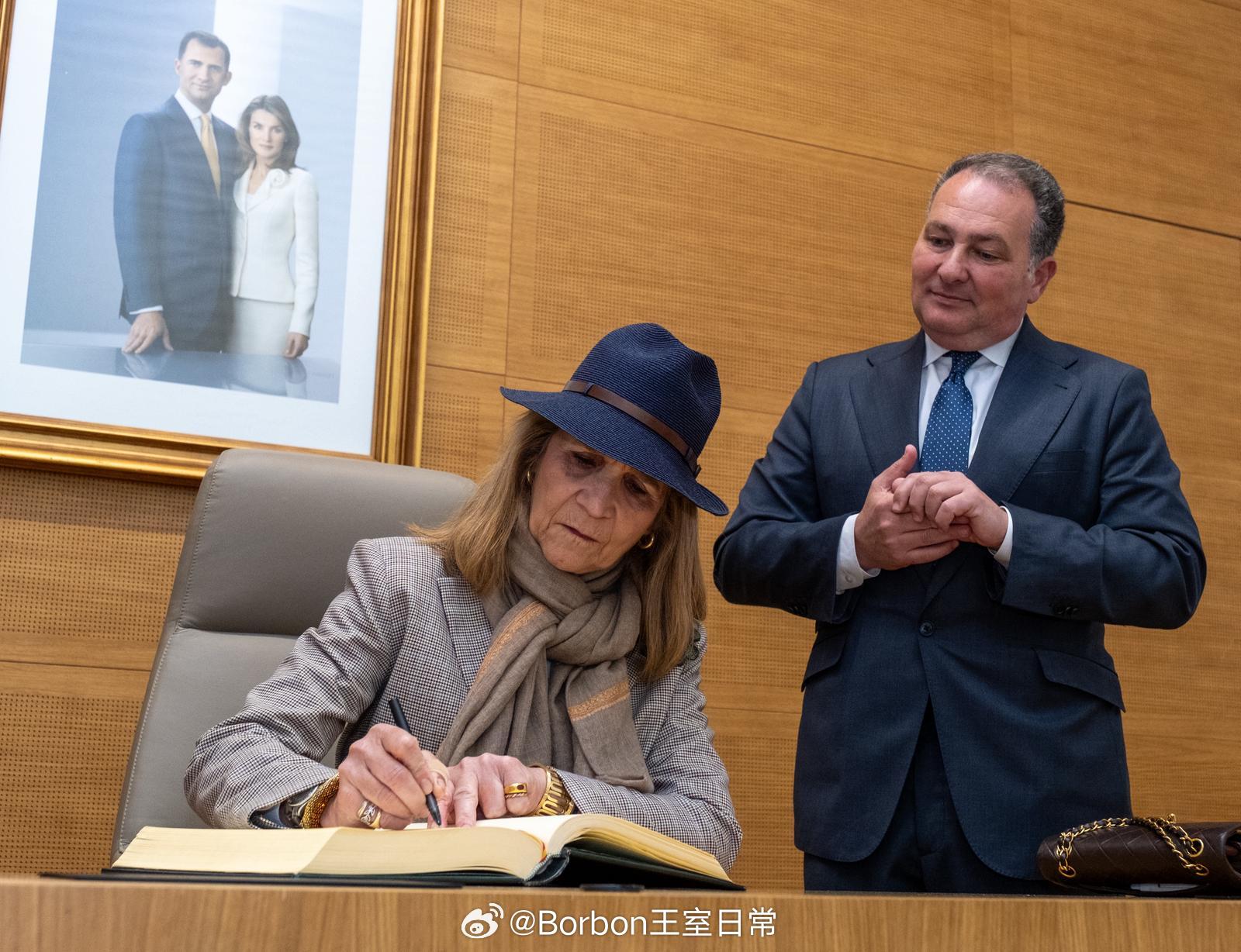 西班牙王室 3月5日，西班牙伊莲娜公主访问韦尔瓦，行程还挺密集的，参观韦尔瓦议会