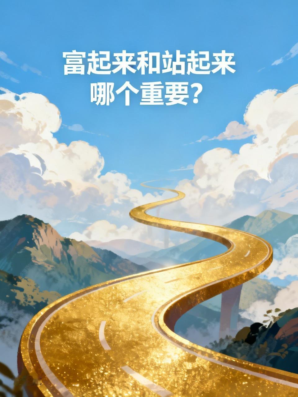富起来和站起来哪个重要? “富起来”和“站起来”哪个重要，这问题很值得琢磨。毛主