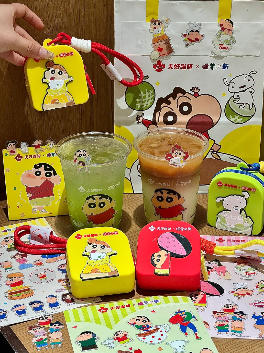 Tims✖蜡笔小新！动感光波⚡biu~biu~biu~