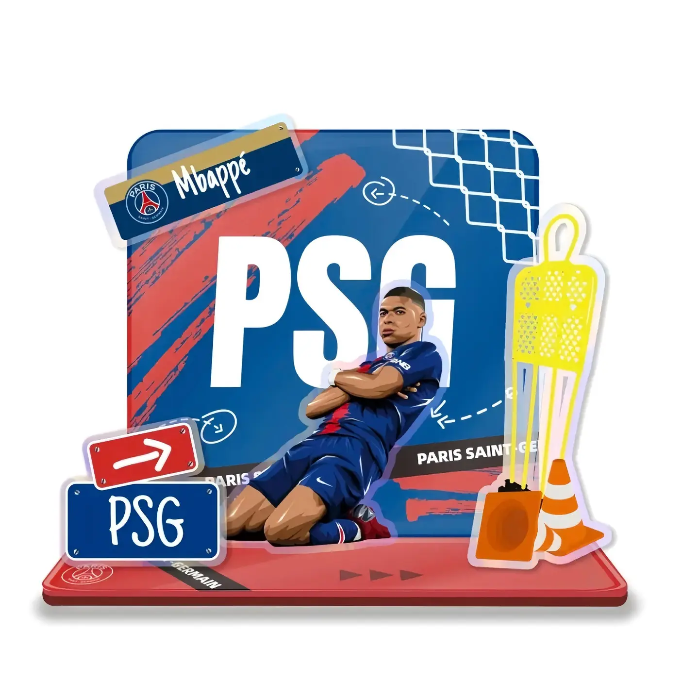 超帅的俱乐部球星桌面摆件！谁又是你最喜欢的足球明星？