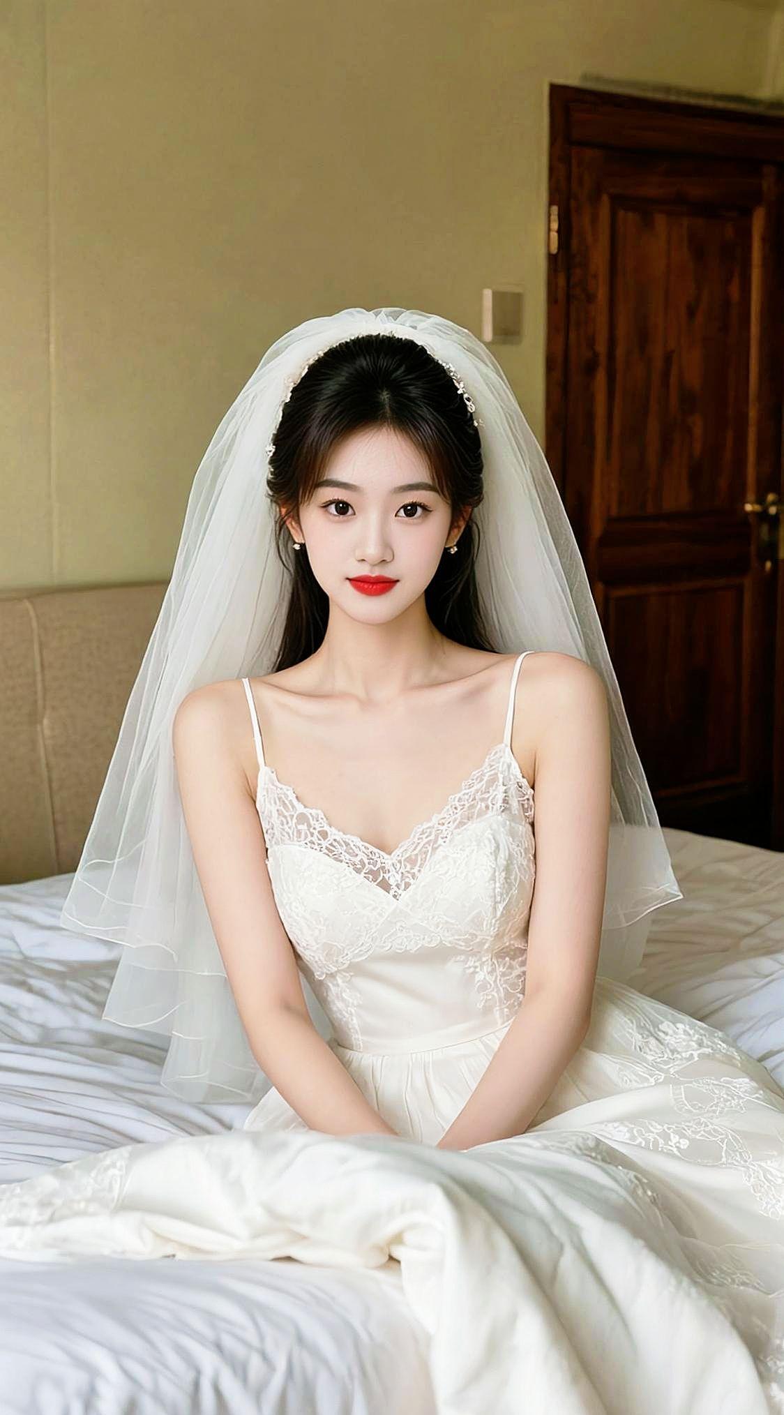 AI婚纱风情写真 抖音ai创作  新娘  婚纱照 新娘造型