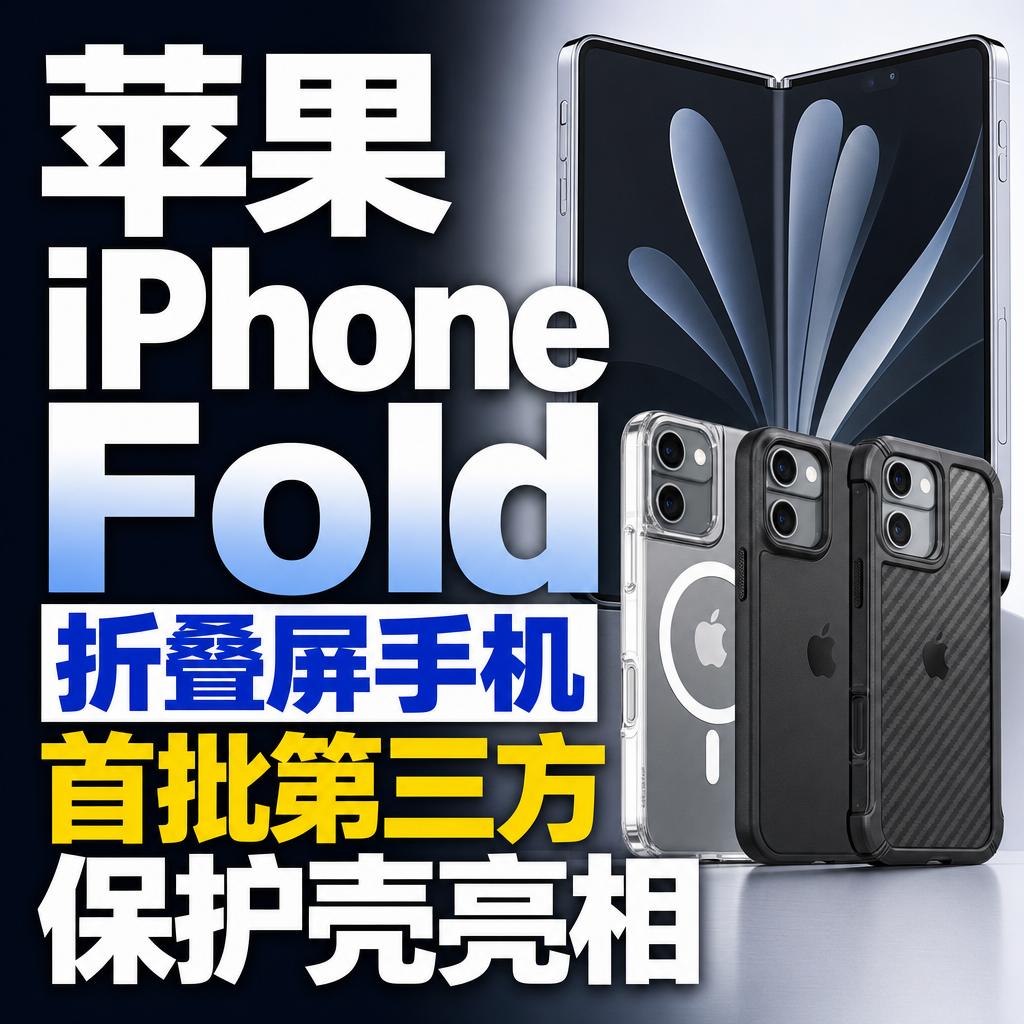 iPhone Fold保护壳上架 量产信号指向秋季发布
量产信号已确认，秋季见分